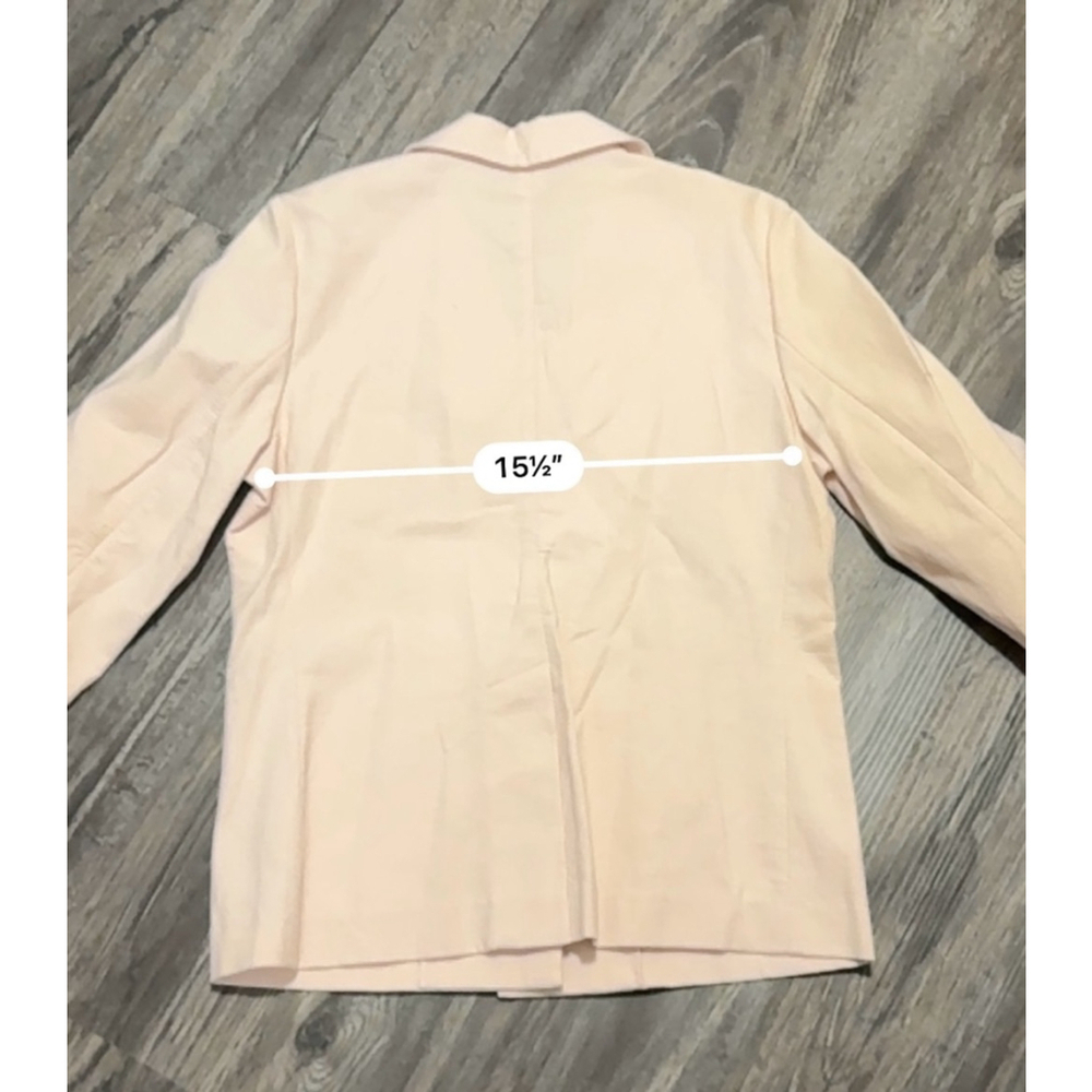 Eileen Fisher Women’s Blush Pink Snap Button Casual Blazer Size Small - Picture 8 of 8